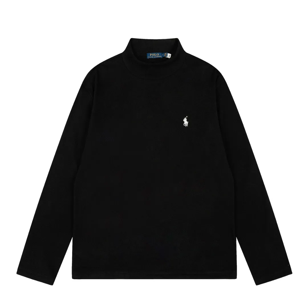 P190 Top quality" Style number: DS606# (not off the shelves all year round) [Ralph Lauren half turtleneck solid color pony embroidery logo basic round neck long sleeves] ✅Ralph Lauren Ralph Lauren classic basic versatile unisex half turtleneck pullover German velvet long sleeves ✅Main supply platform live broadcast Wholesale entities Replenish when out of stock Not off the shelves ✅ZP quality 1:1 version Scan the code to enter the GF website Counter quality ✅Detailed quality The only one in Guangzhou 280g German velvet fabric is comfortable and warm. It focuses on high-end and cost-effective. Needless to say good quality. ✅The version is restored to the original order. The maximum size can be worn up to 180 pounds. Loose, comfortable and stress-free. ✅The upper body is simple and easy to match. A must-have item for ootd. Good-looking clothes are never picky. A must-have in couples' wardrobes. Size: